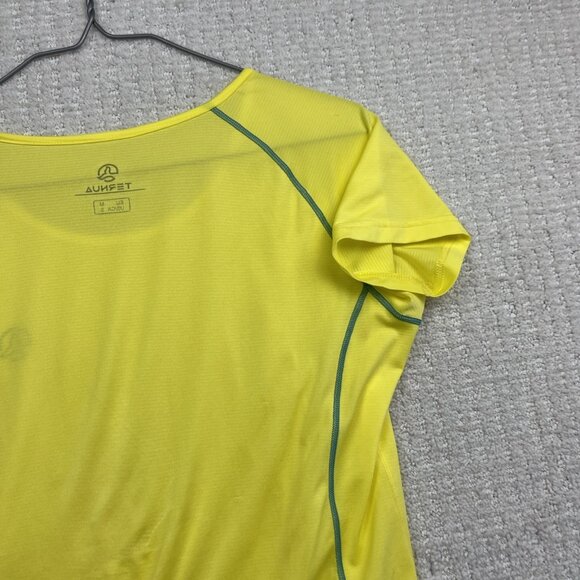 Ternua Women's Base Layer T-shirt Top Size Small US Yellow Active Wear Sports - Picture 15 of 16